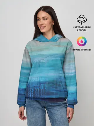 Женское худи / Небесные потеки