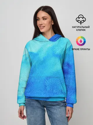 Женское худи / Глубина льда