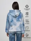Женское худи / Небесные мазки
