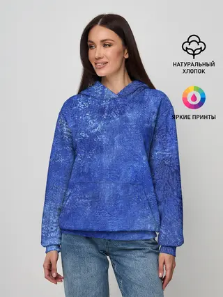 Женское худи / Ночная синева