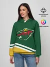Женское худи / Minnesota Wild NHL