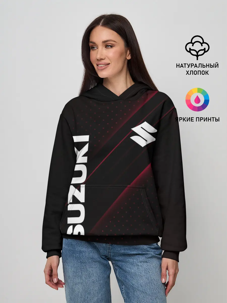 Женское худи / SUZUKI, sport