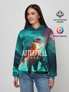 Женское худи / Battlefield 2042 игровой арт