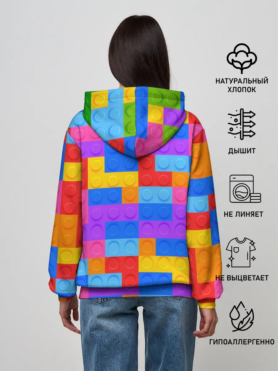 Женское худи / Лего-го