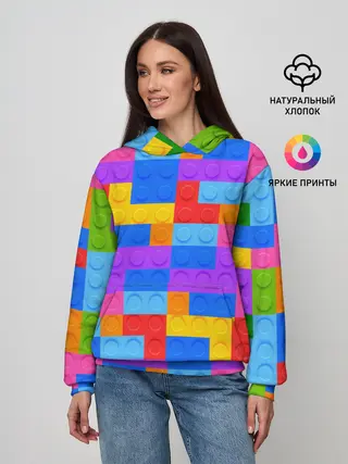 Женское худи / Лего-го