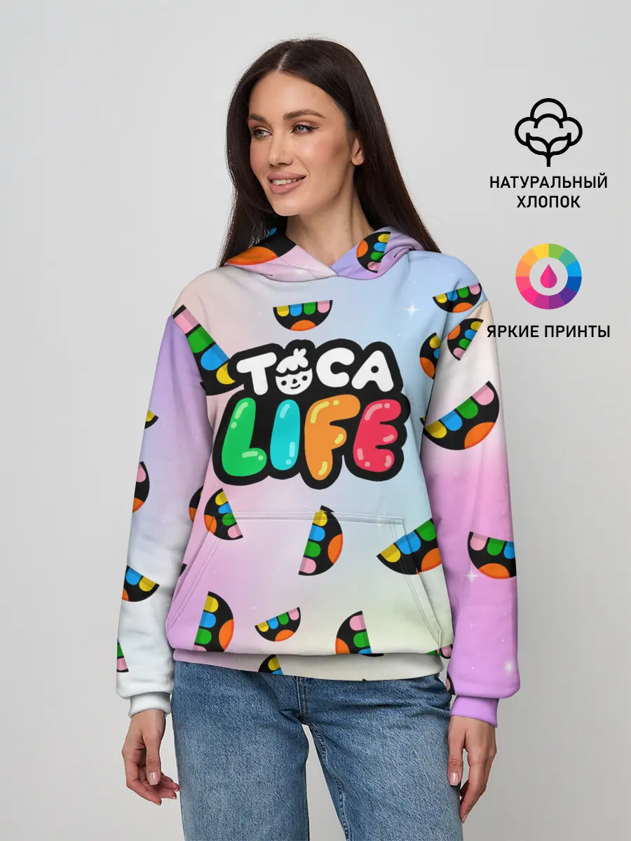 Женское худи / ТОКА БОКА ЛОГОТИП