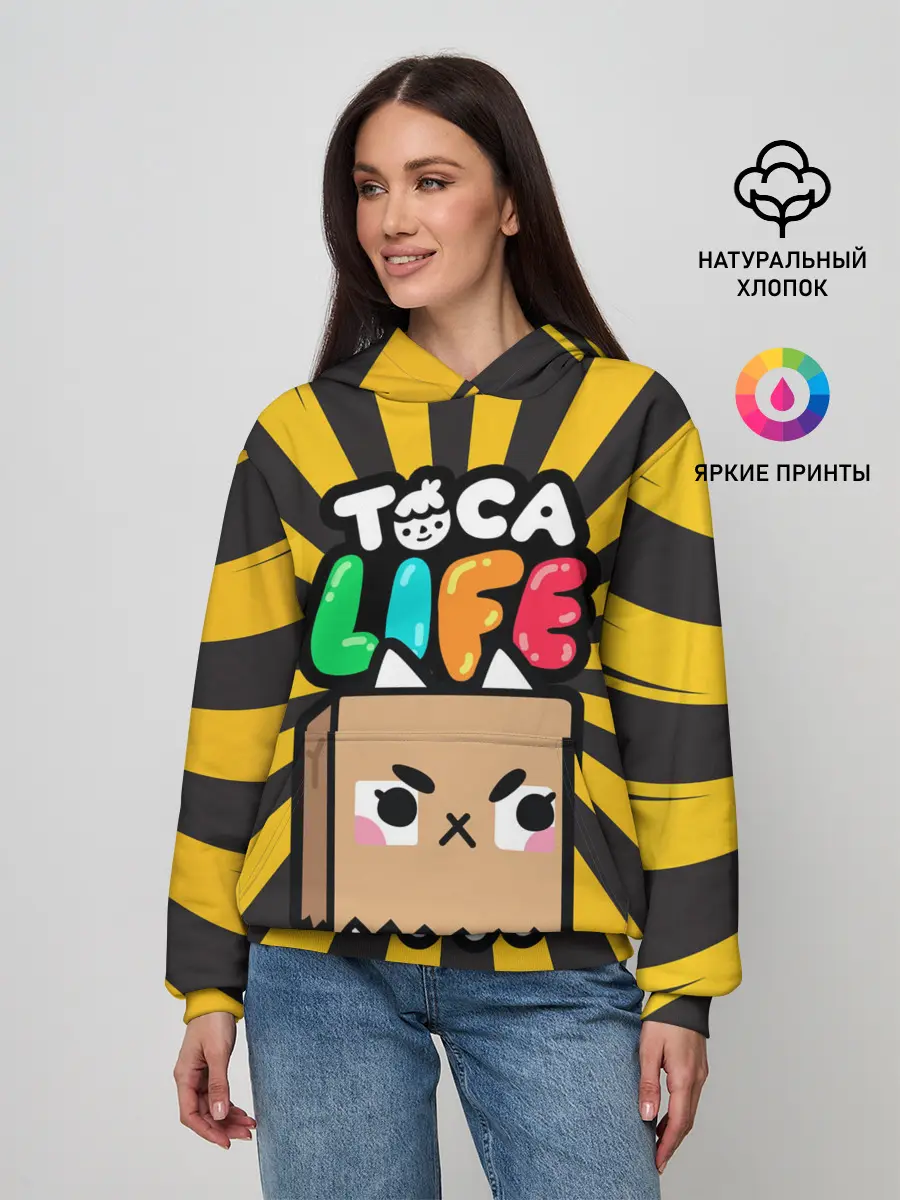 Женское худи / Крокет | Toca Boca