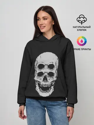 Женское худи / Terrible Skull