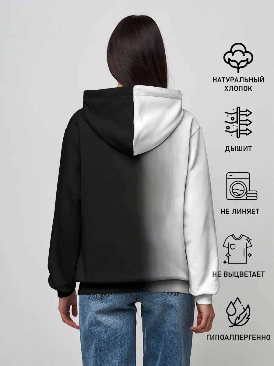 Женское худи / Металлическое тело Геноса One Punch-Man