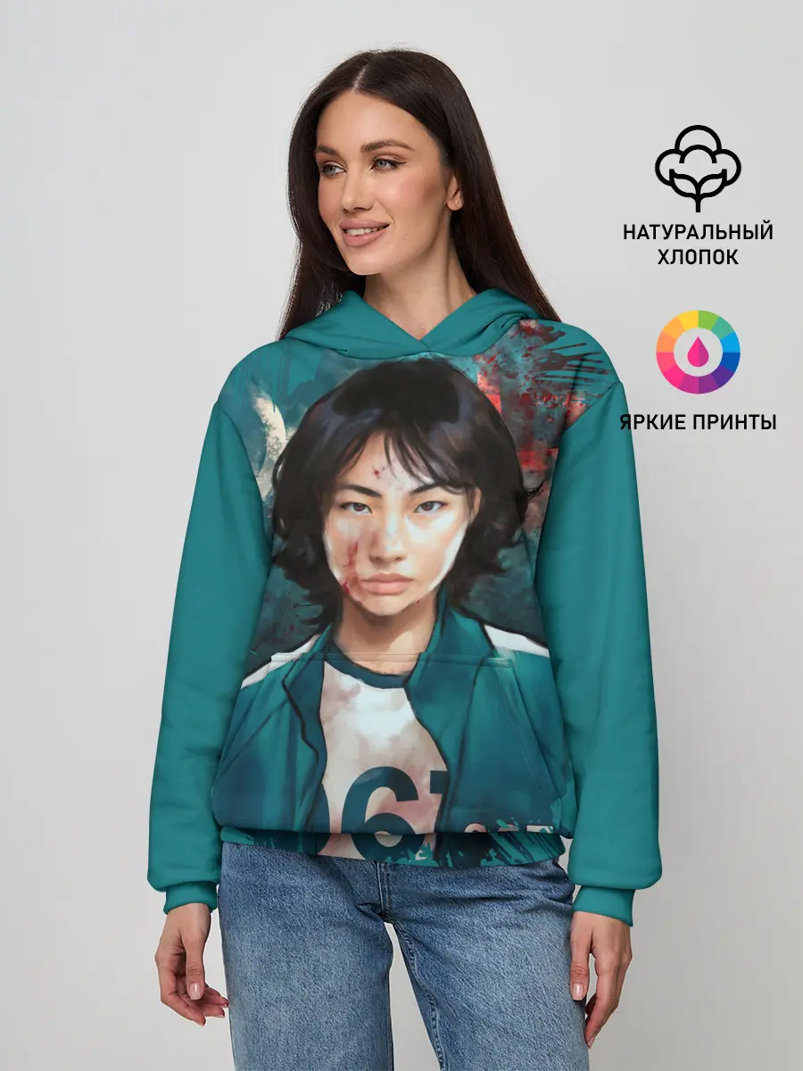 Женское худи / Кан Сэ Бёк - игрок 067