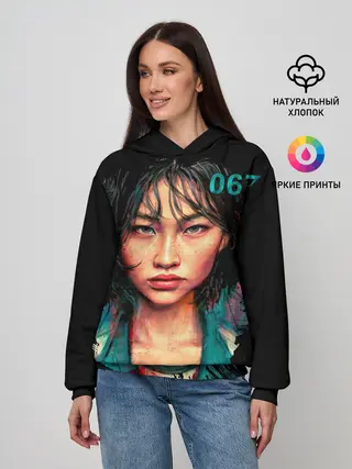 Женское худи / Кан Сэ Бёк игрок 067