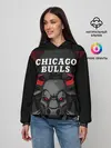 Женское худи / CHICAGO BULLS ЯРОСТНЫЙ БЫК