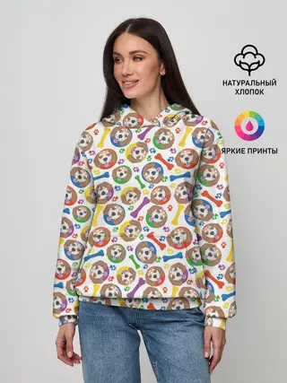 Женское худи / Бигль