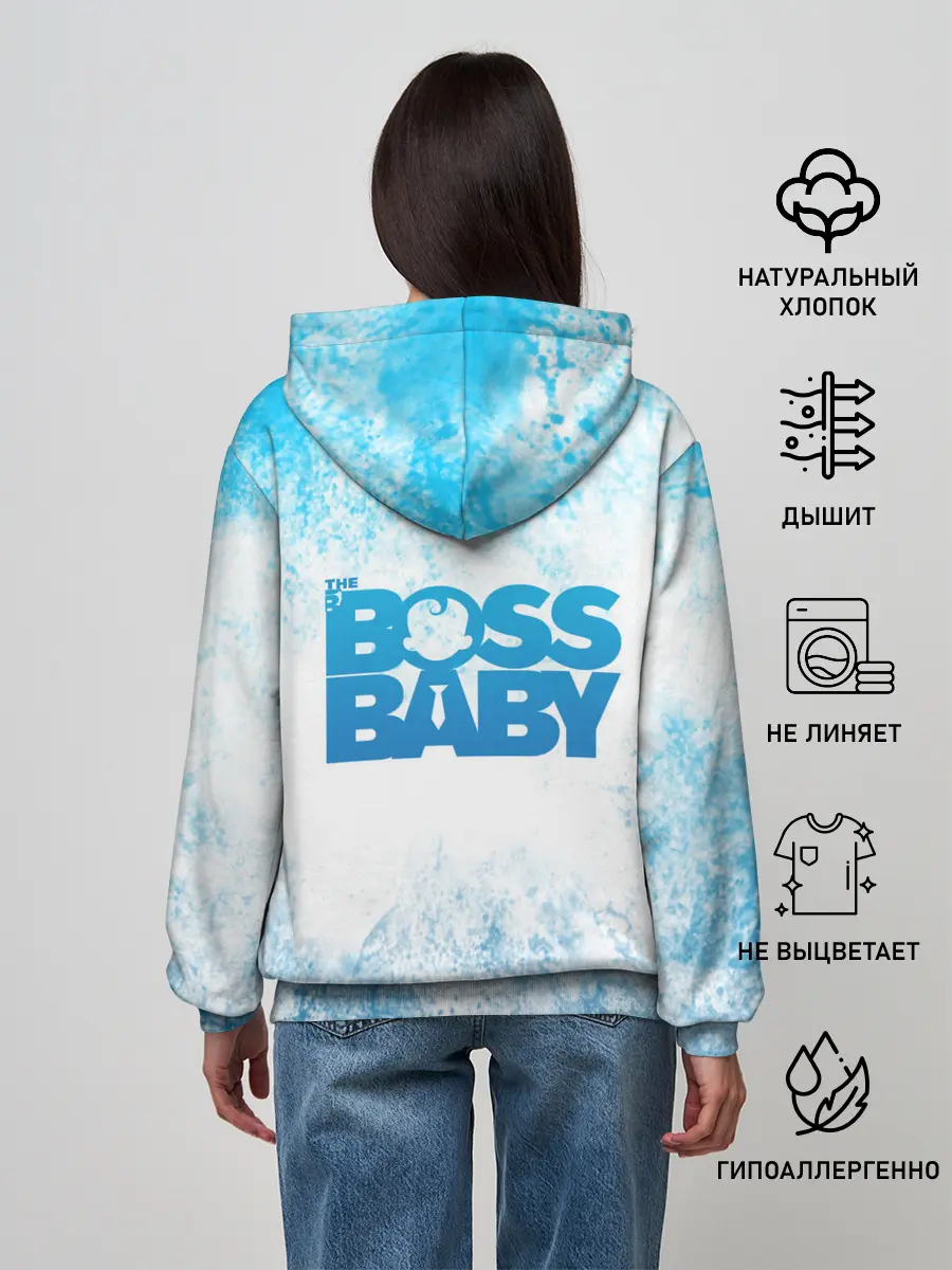 Женское худи / Босс Молокосос