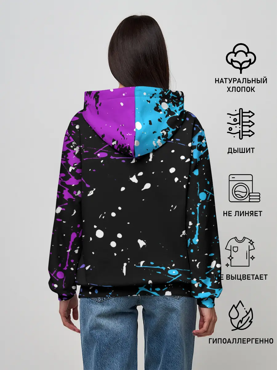 Женское худи / The Prodigy | паук