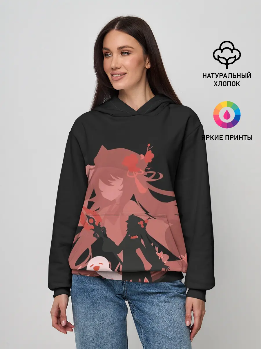 Женское худи / Genshin Impact Hu Tao Tao