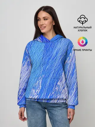 Женское худи / Крупные мазки