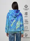Женское худи / Сползающие краски