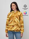 Женское худи / Картошка фри/Фастфуд