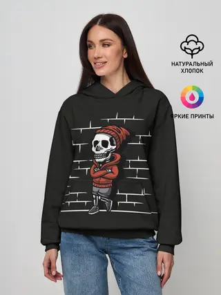 Женское худи / Skeleton | Скелет