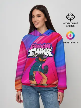 Женское худи / Friday Night Funkin | Fnf | Bomb