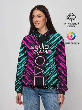 Женское худи / Сериал: Игра в кальмара.
