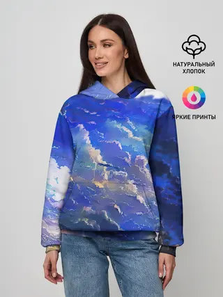Женское худи / Высокие облака