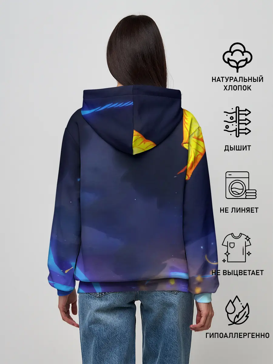 Женское худи / Сяо, Genshin Impact