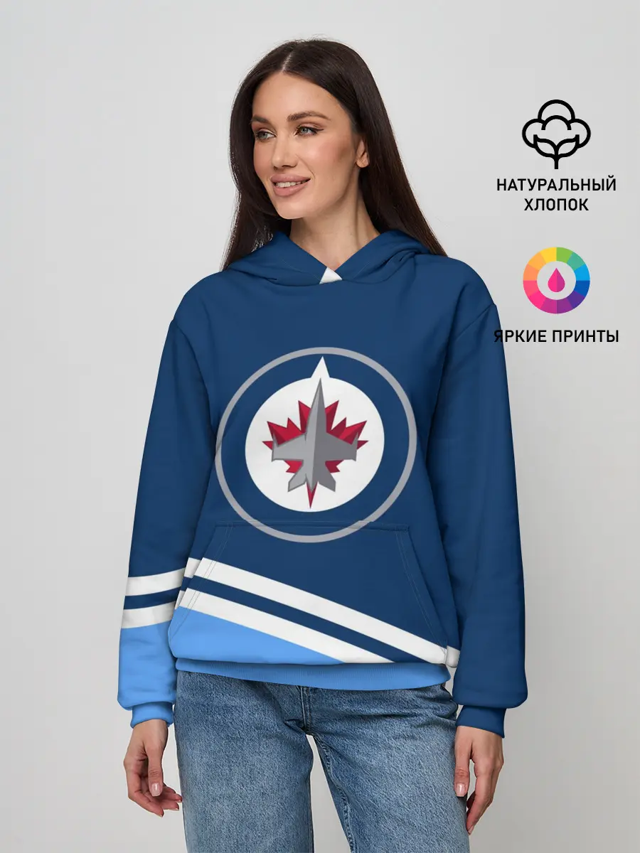 Женское худи / Виннипег Джетс