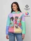 Женское худи / TOCA BOCA WORLD HEROES / ТОКА БОКА