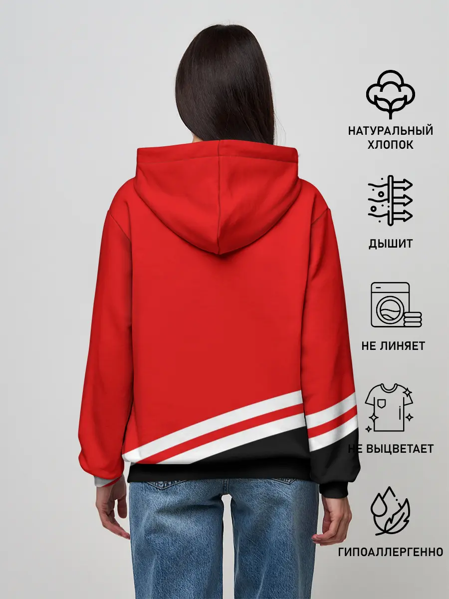 Женское худи / Оттава Сенаторз.