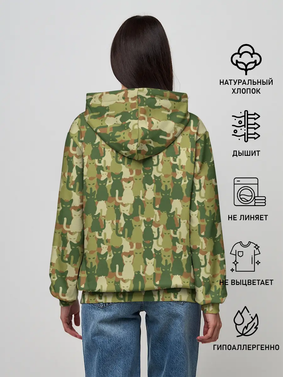 Женское худи / Кошки