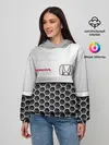 Женское худи / HONDA | Стальная решетка