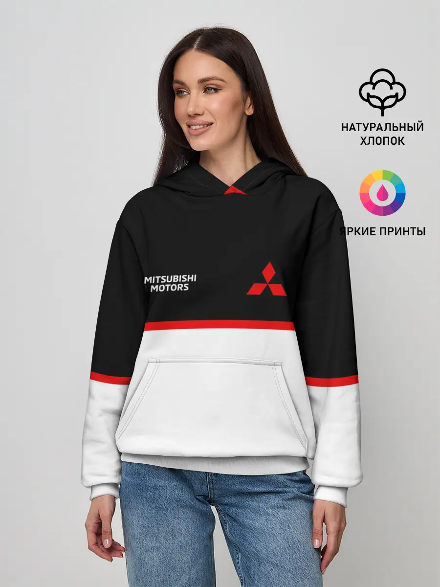 Женское худи / Mitsubushi | Два цвета