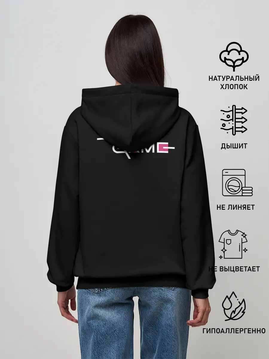 Женское худи / Игра в кальмара: логотип