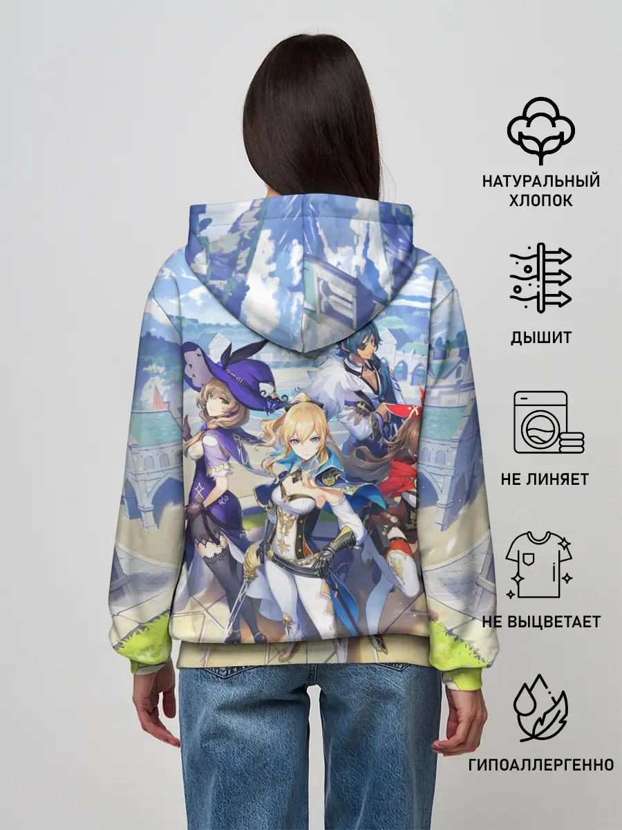 Женское худи / Genshin Impact: Ци Ци.