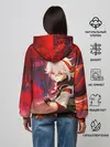 Женское худи / Геншин импакт: Кадзуха