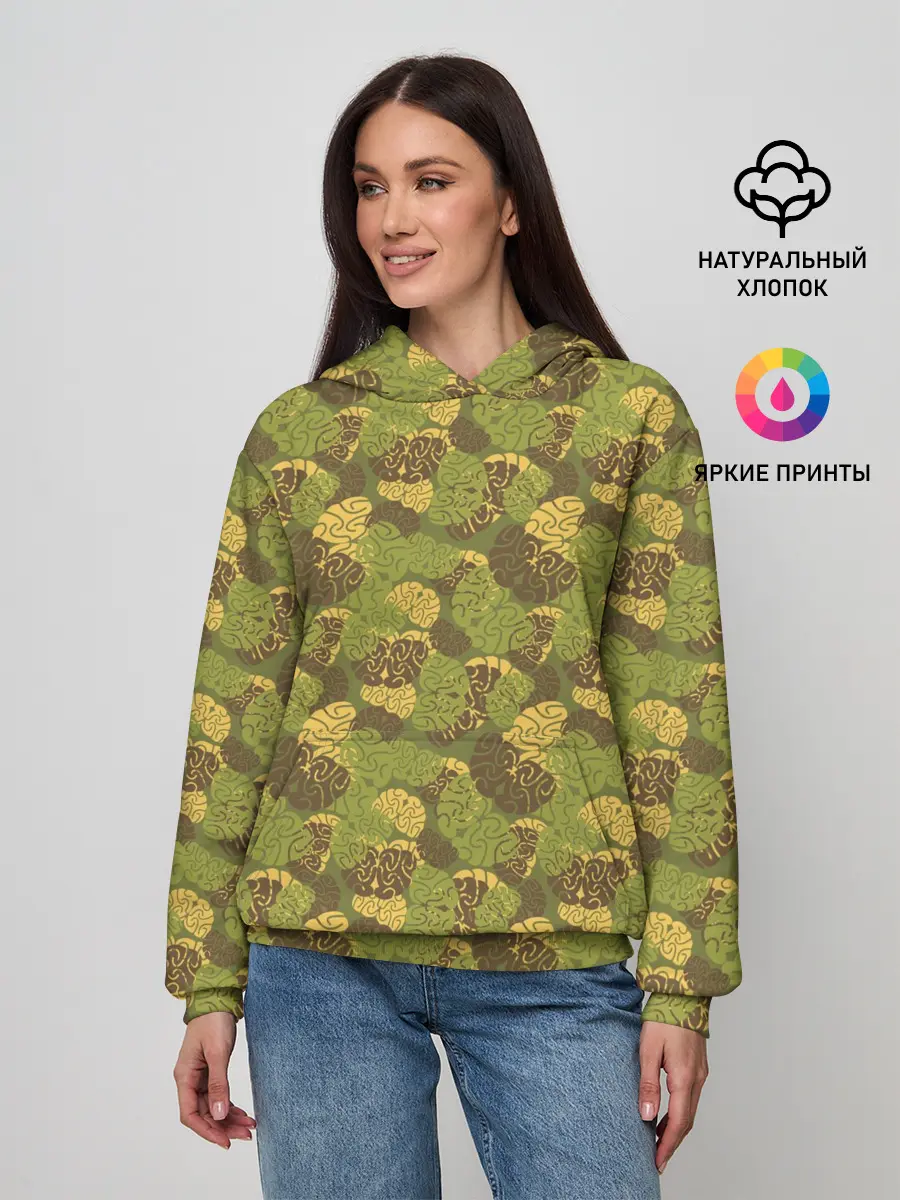 Женское худи / Мозги