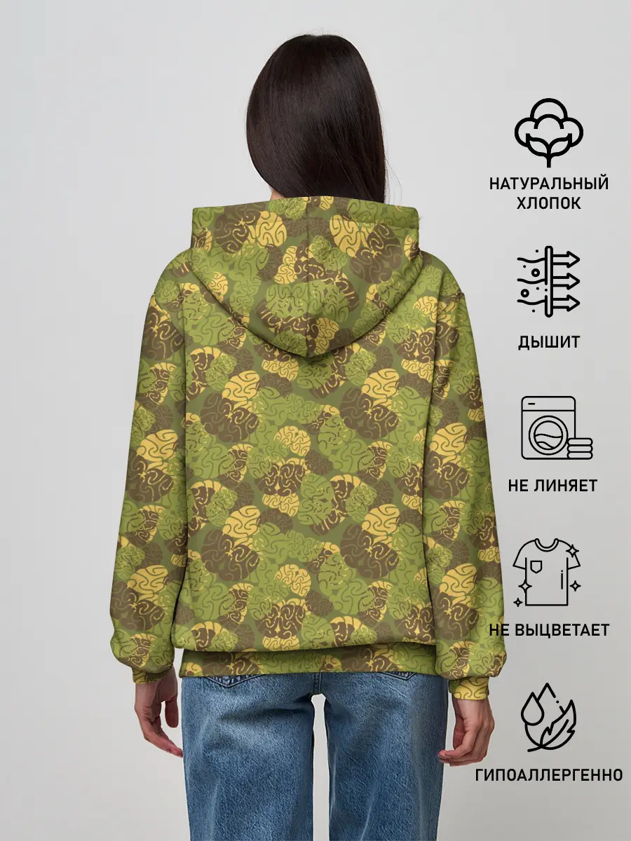 Женское худи / Мозги