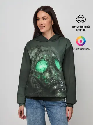 Женское худи / Chernobylite-маска