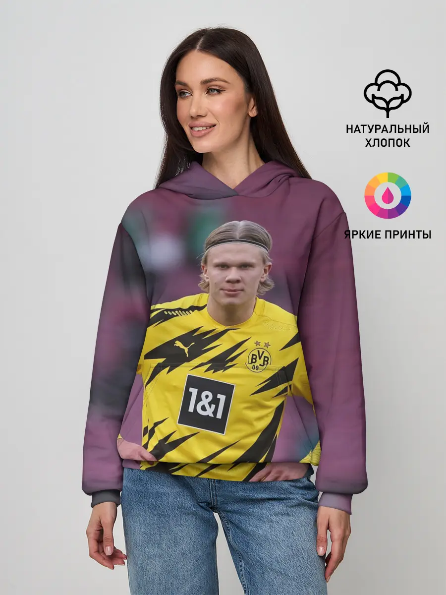 Женское худи / Erling Haaland