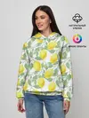Женское худи / Лимоны 3d