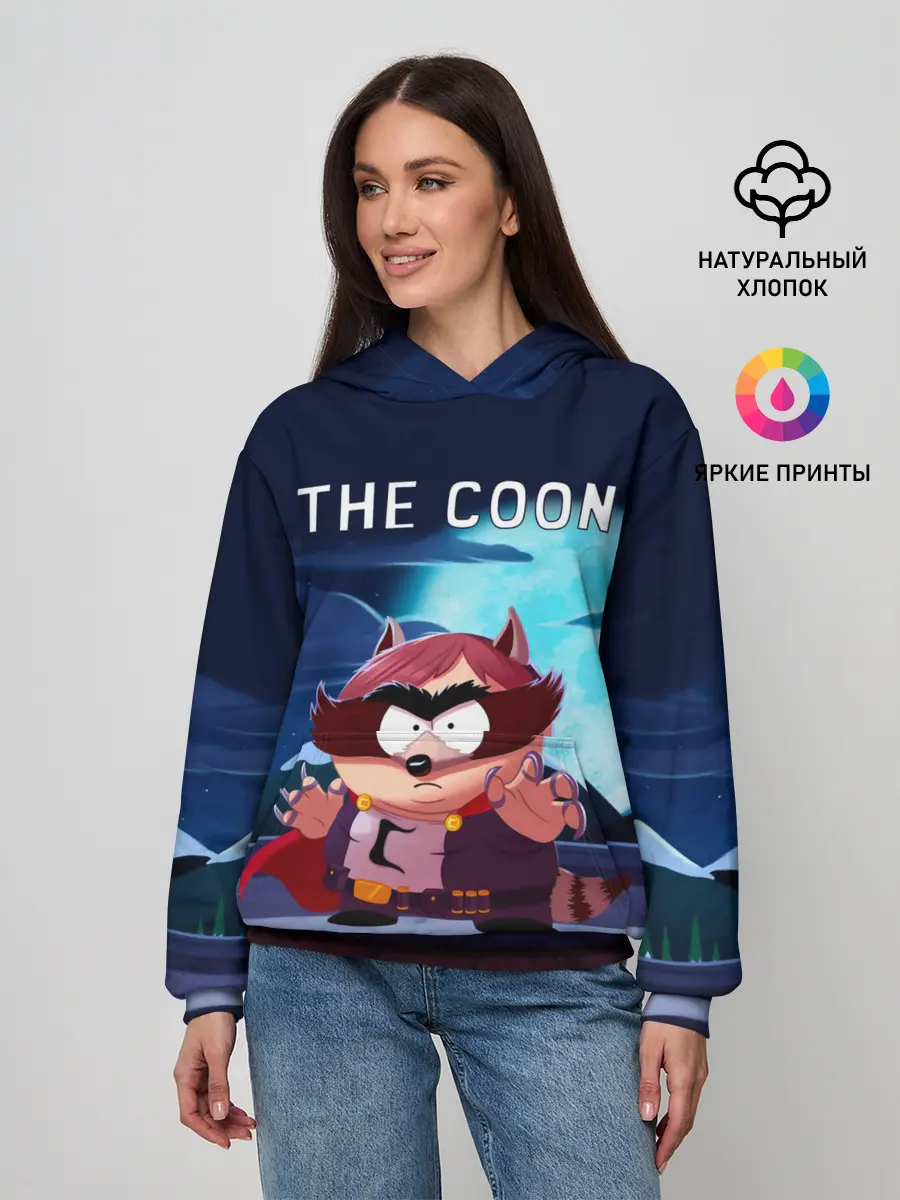 Женское худи / The Coon - Енот | Южный Парк