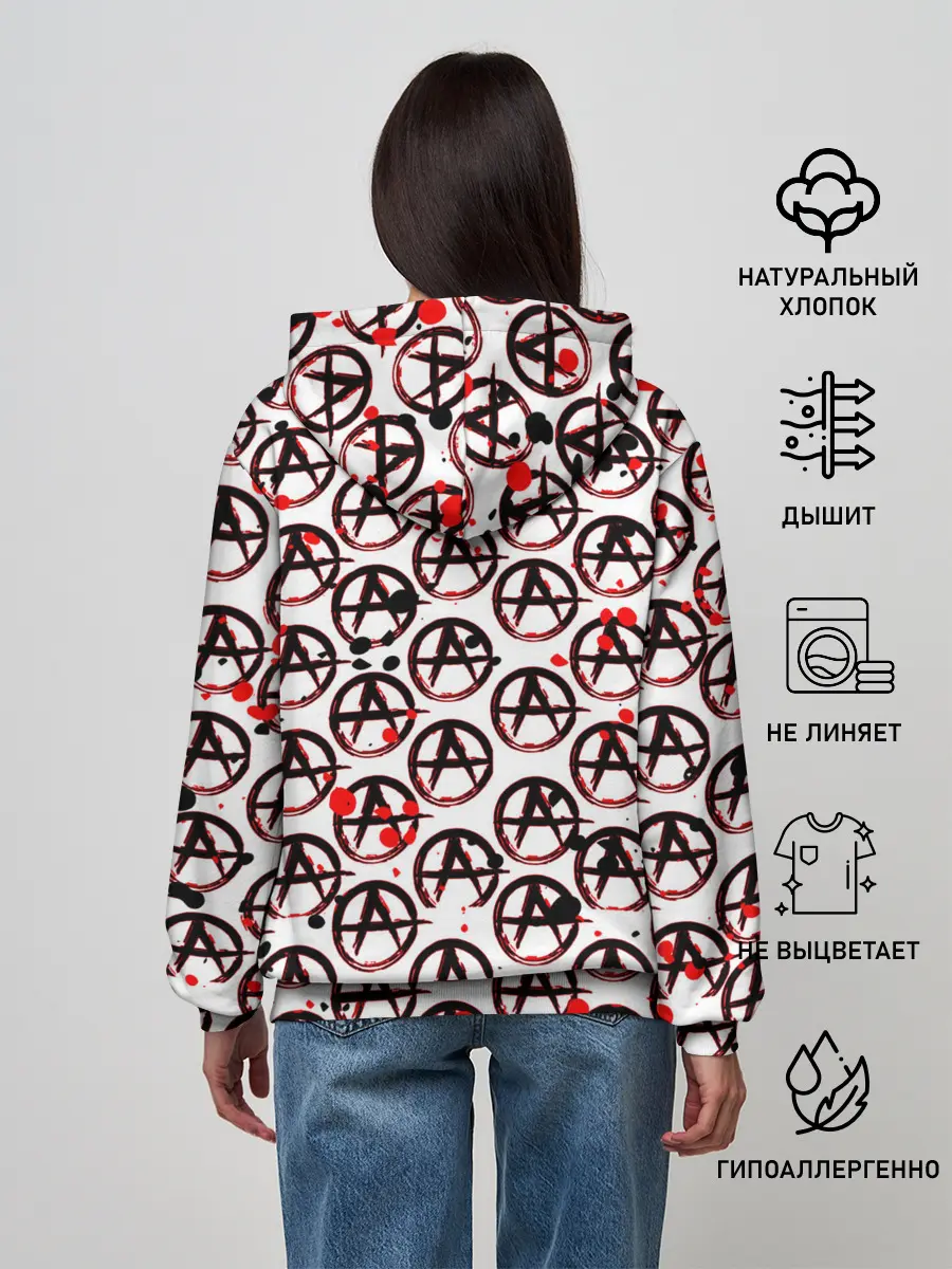Женское худи / Гражданская оборона - Анархия.