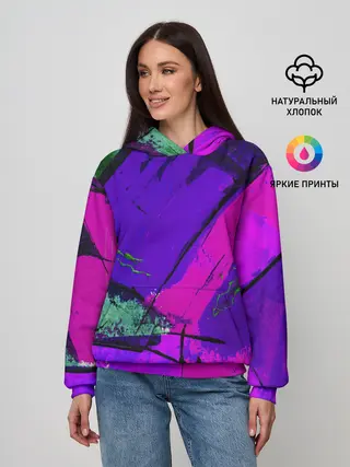 Женское худи / Фиолетово!