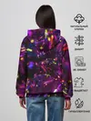 Женское худи / Фиолетовый бриллиант