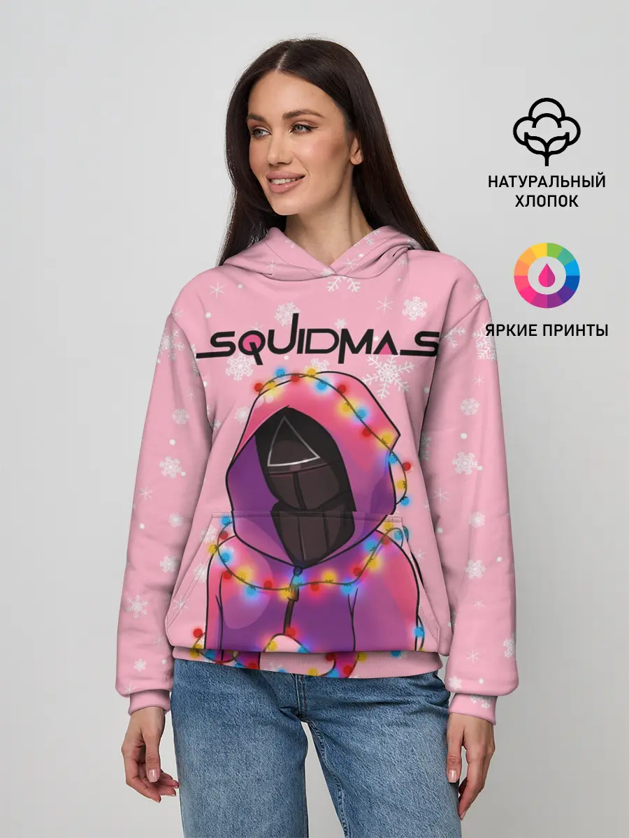 Женское худи / Страж в гирлянде