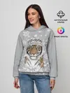 Женское худи / Снежный тигр