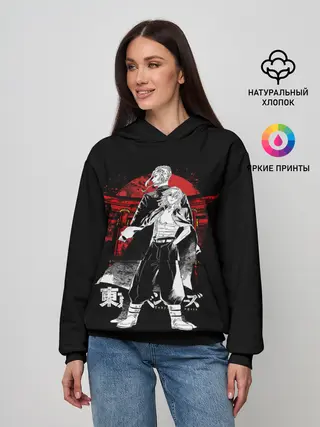 Женское худи / Draken & Mickey / TOKYO REVENGERS