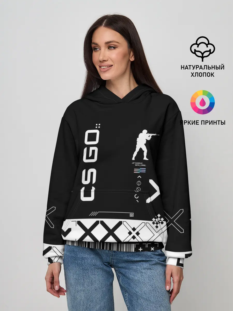 Женское худи / Поток информации | СS:GO